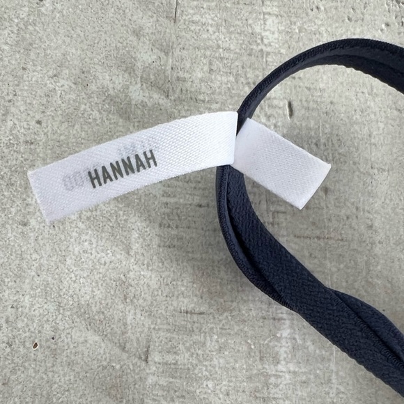 Aerie Hannah Demi Lace Trim Navy Bra size 36DD in Navy Grey Color NWOT - Picture 4 of 9